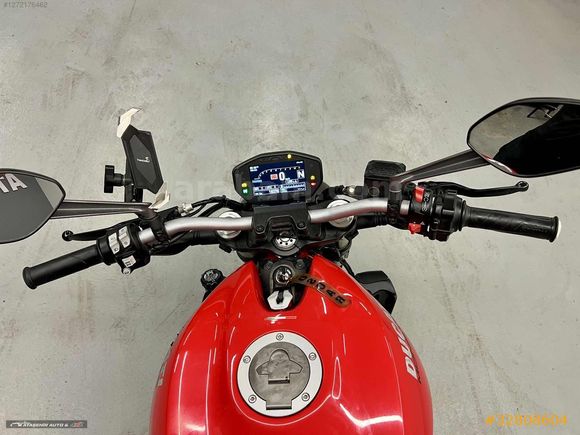 2020 DUCATI MONSTER 821 BOYASIZ KORLAS DESMO BAKIMLI 16.000 KM