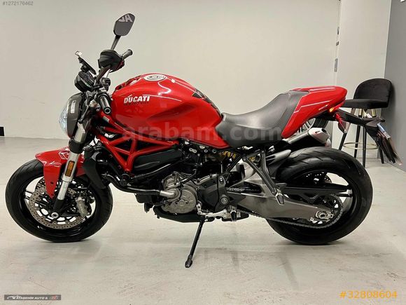 2020 DUCATI MONSTER 821 BOYASIZ KORLAS DESMO BAKIMLI 16.000 KM
