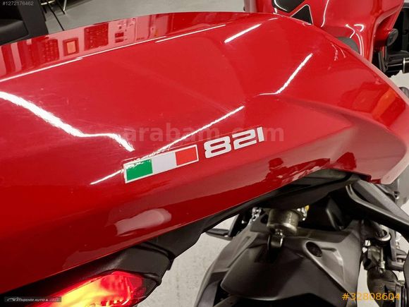 2020 DUCATI MONSTER 821 BOYASIZ KORLAS DESMO BAKIMLI 16.000 KM