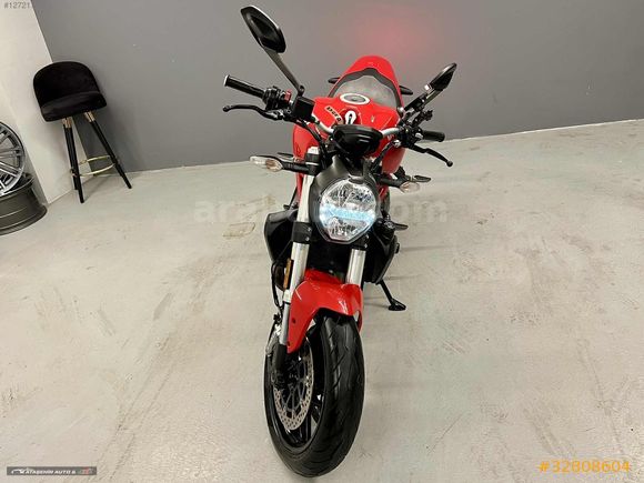 2020 DUCATI MONSTER 821 BOYASIZ KORLAS DESMO BAKIMLI 16.000 KM