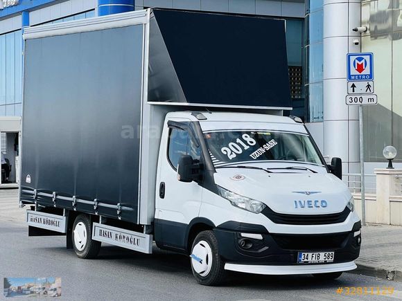 HASAN KÖROĞLU OTOMOTİVDEN 2018 İVECO 4.60 CM KAYAR PERDE KASALI
