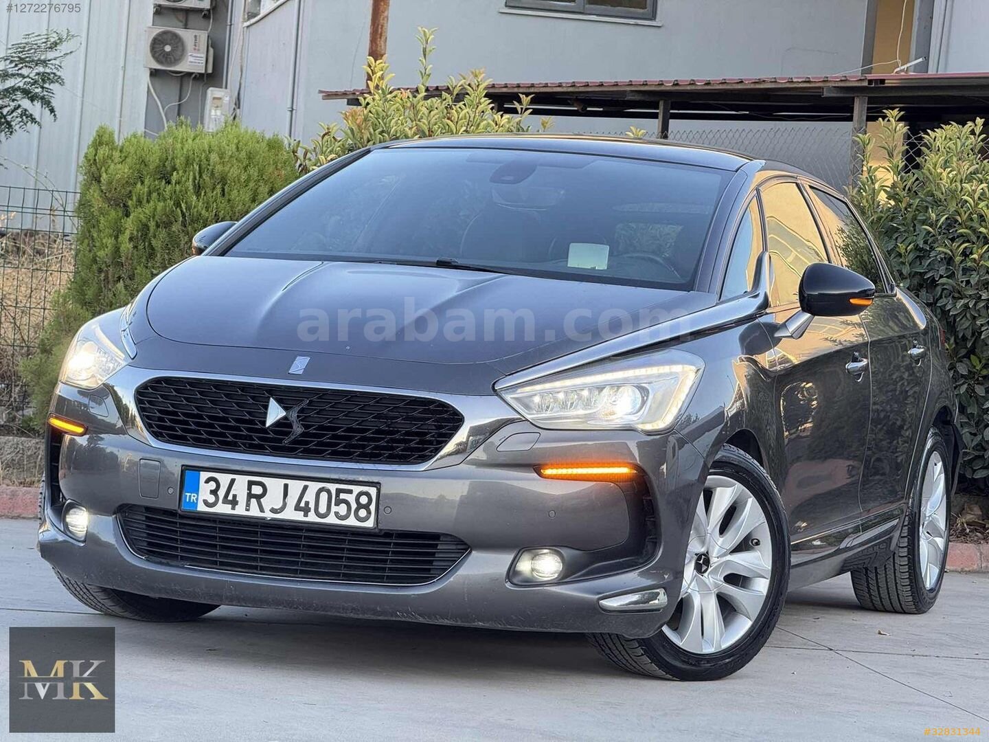 Galeriden DS Automobiles DS5 1.6 BlueHDi So Chic 2016 Model Osmaniye 205.000 km Füme 3