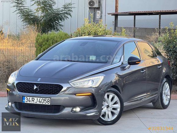2016+DS5+1.6BHDİ+120HP+SO+CHİC+197KM+BOYASIZ+HATASIZ+YET+SER+BAK