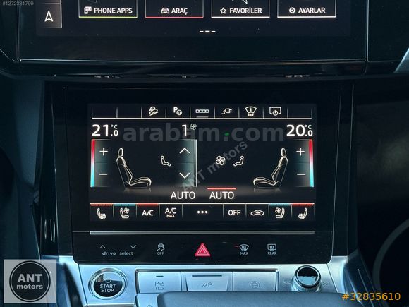 HATASIZ BAYİ 2024 ÇIKIŞ AUDI Q8 e-TRON SPORTBACK 55 QUATTRO FUL