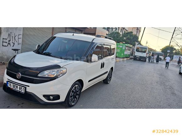 Sahibinden Fiat Doblo Combi 1.3 Ecojet Premio Plus 2016 Model İstanbul 193000 km Beyaz degısen boya yok hasar kaydı yok
