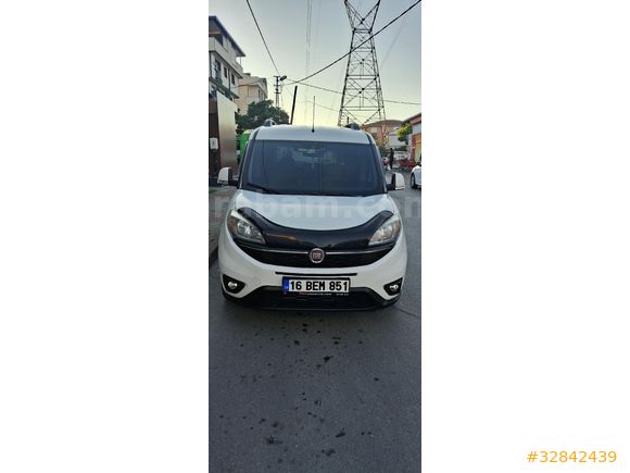 Sahibinden Fiat Doblo Combi 1.3 Ecojet Premio Plus 2016 Model İstanbul 193000 km Beyaz degısen boya yok hasar kaydı yok
