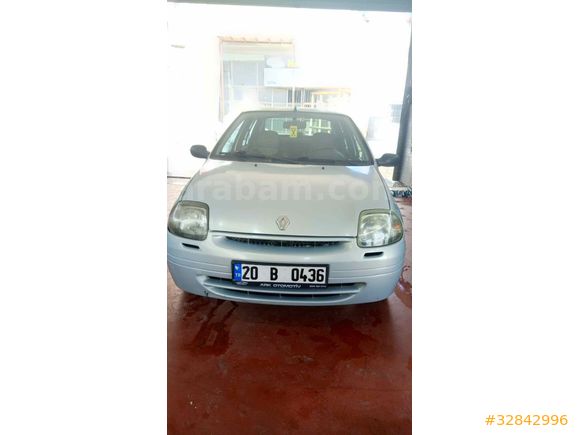 Acar Galeriden  vade takas yapılır Renault Clio 1.4 RNA 2001 Model Denizli