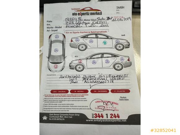 Sahibinden Hyundai i20 Troy 1.2 DOHC Mode 2011 Model