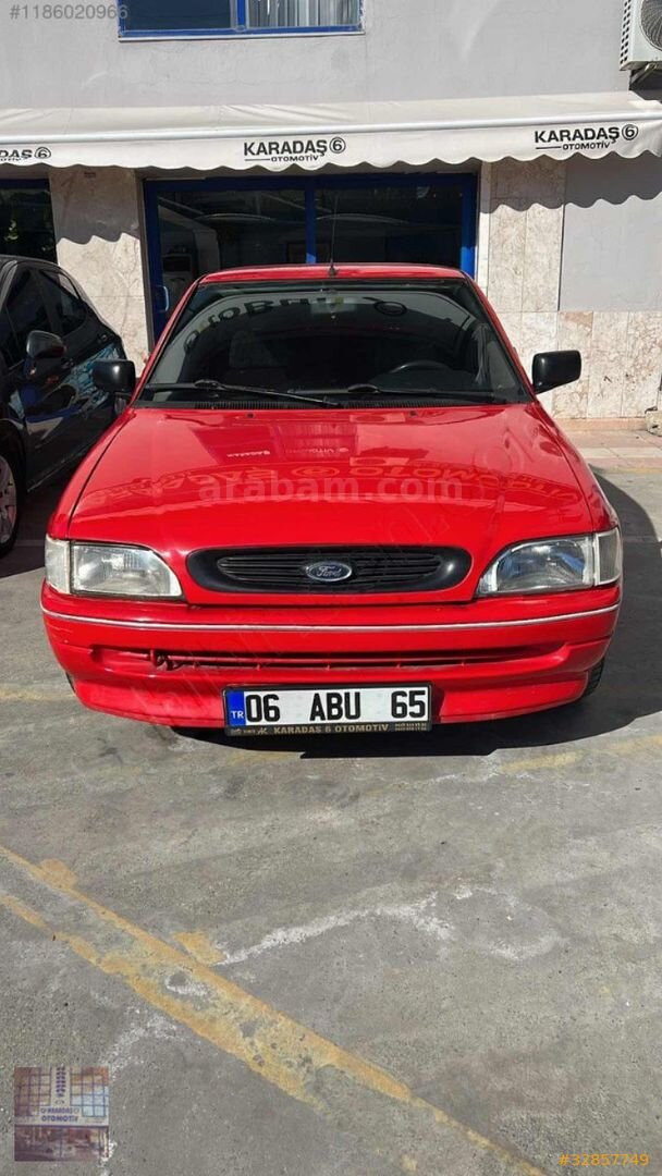 Galeriden Ford Escort 1.6 CLX 1994 Model İzmir 175.000 km Kırmızı 3