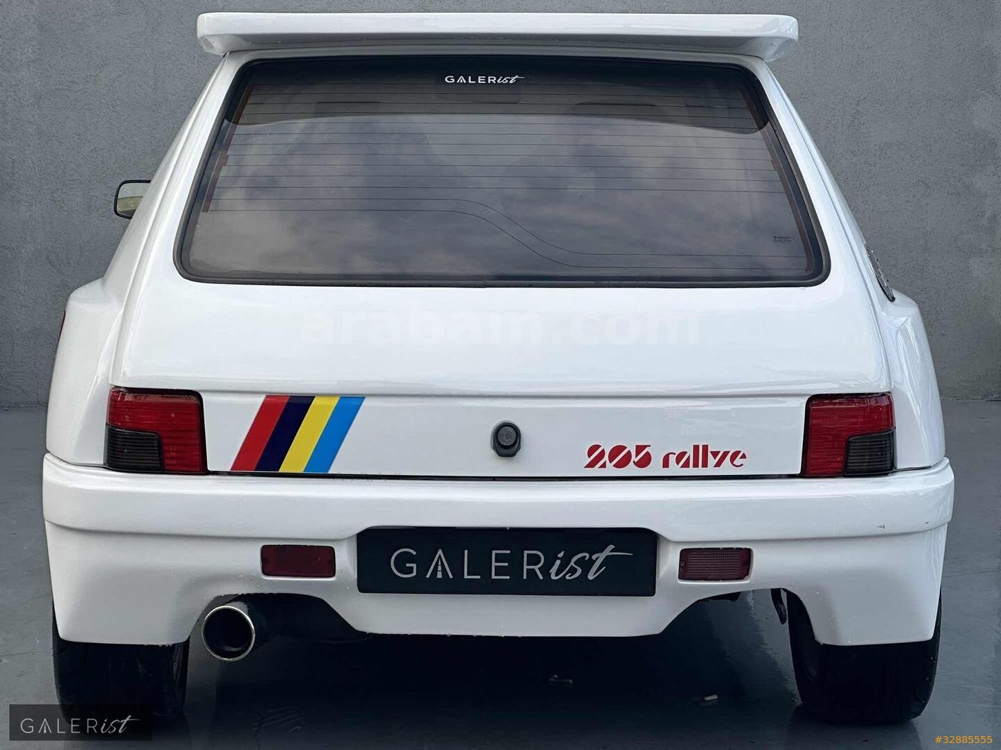 Galeriden Peugeot 205 1.9 GTi 1988 Model İstanbul 65.000 km Beyaz 7