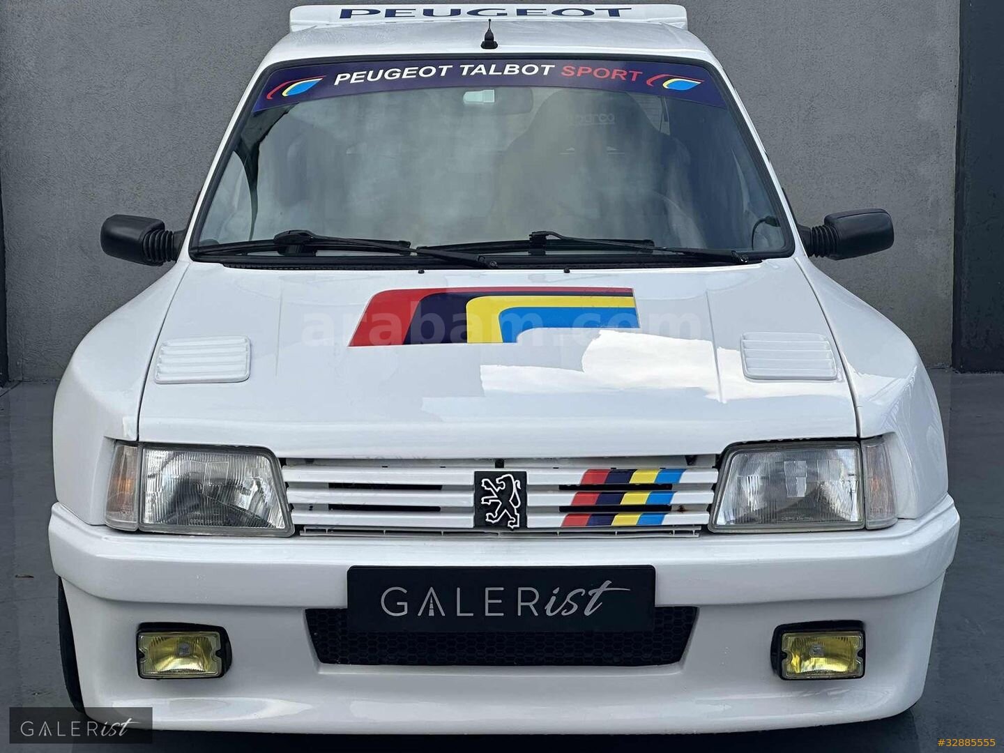 Galeriden Peugeot 205 1.9 GTi 1988 Model İstanbul 65.000 km Beyaz 2