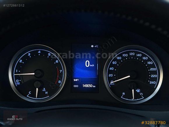 ENDER AUTO'DAN TOYOTA COROLLA 1.6 TOUCH HATASIZ EKSTRALI
