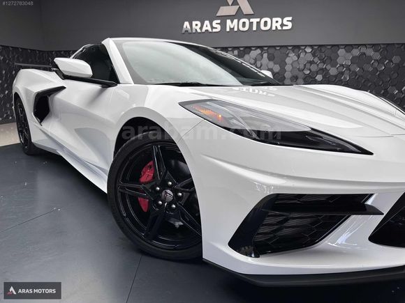 ARAS MOTORS. 2022 CORVETTE C8 STİNGRAY 3LT 6.2 V8.SGUTMA.BOSE