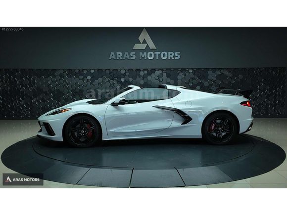 ARAS MOTORS. 2022 CORVETTE C8 STİNGRAY 3LT 6.2 V8.SGUTMA.BOSE