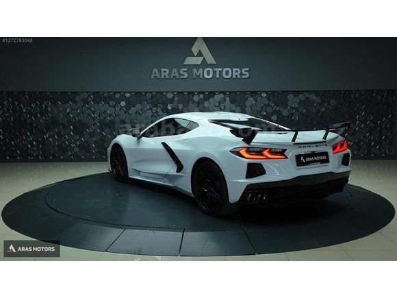 ARAS MOTORS. 2022 CORVETTE C8 STİNGRAY 3LT 6.2 V8.SGUTMA.BOSE