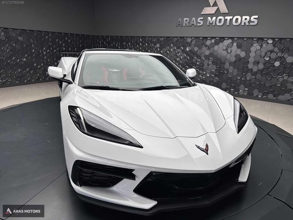 ARAS MOTORS. 2022 CORVETTE C8 STİNGRAY 3LT 6.2 V8.SGUTMA.BOSE
