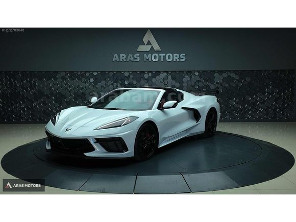 ARAS MOTORS. 2022 CORVETTE C8 STİNGRAY 3LT 6.2 V8.SGUTMA.BOSE