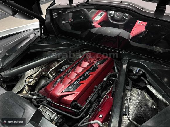 ARAS MOTORS. 2022 CORVETTE C8 STİNGRAY 3LT 6.2 V8.SGUTMA.BOSE