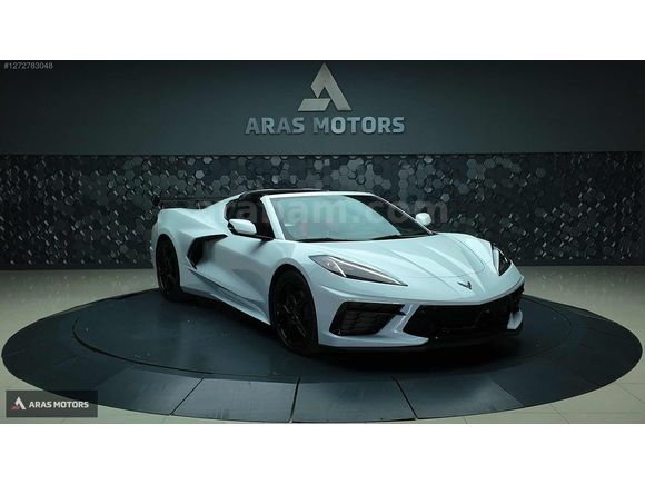 ARAS MOTORS. 2022 CORVETTE C8 STİNGRAY 3LT 6.2 V8.SGUTMA.BOSE