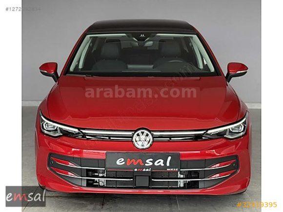 2024 VW Golf 1.5 eTSI STYLE DSG CAM TAVAN KIRMIZI
