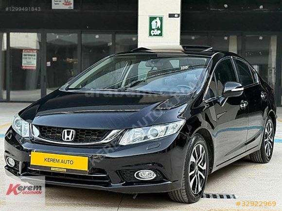 SADECE 90 BİN'DE İLK SAHİBİ 2015 CİVİC 1.6-İVTEC ECO ELAGANCE