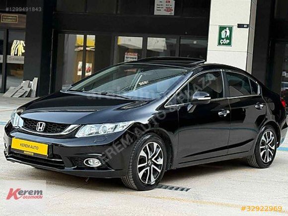 SADECE 90 BİN'DE İLK SAHİBİ 2015 CİVİC 1.6-İVTEC ECO ELAGANCE