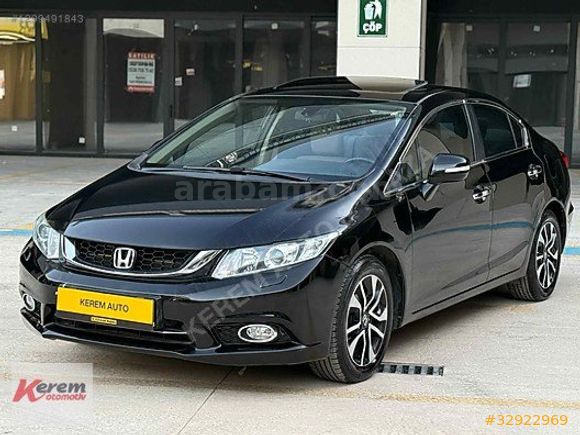 SADECE 90 BİN'DE İLK SAHİBİ 2015 CİVİC 1.6-İVTEC ECO ELAGANCE