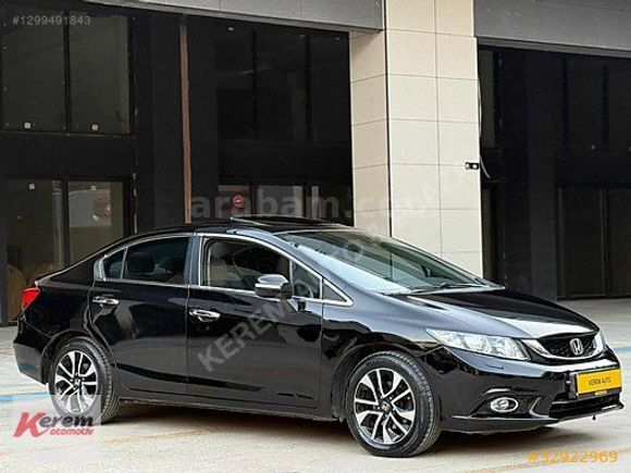SADECE 90 BİN'DE İLK SAHİBİ 2015 CİVİC 1.6-İVTEC ECO ELAGANCE