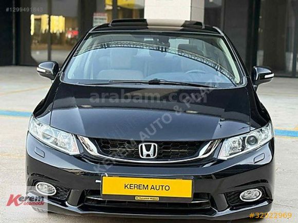 SADECE 90 BİN'DE İLK SAHİBİ 2015 CİVİC 1.6-İVTEC ECO ELAGANCE