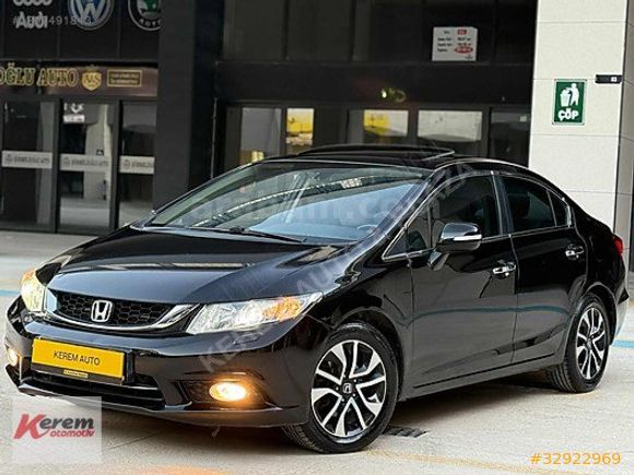 SADECE 90 BİN'DE İLK SAHİBİ 2015 CİVİC 1.6-İVTEC ECO ELAGANCE