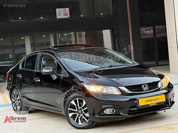 SADECE 90 BİN'DE İLK SAHİBİ 2015 CİVİC 1.6-İVTEC ECO ELAGANCE