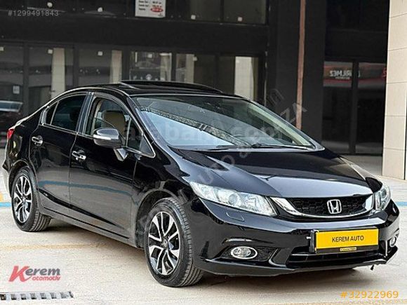 SADECE 90 BİN'DE İLK SAHİBİ 2015 CİVİC 1.6-İVTEC ECO ELAGANCE