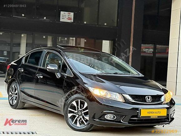 SADECE 90 BİN'DE İLK SAHİBİ 2015 CİVİC 1.6-İVTEC ECO ELAGANCE