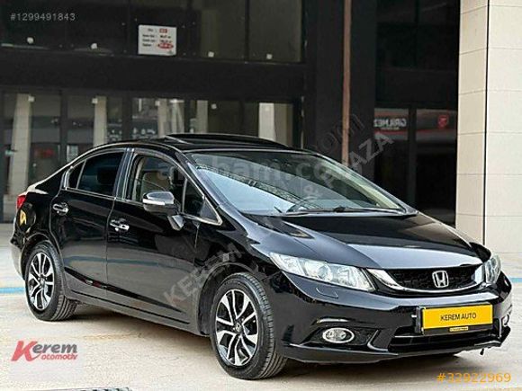 SADECE 90 BİN'DE İLK SAHİBİ 2015 CİVİC 1.6-İVTEC ECO ELAGANCE