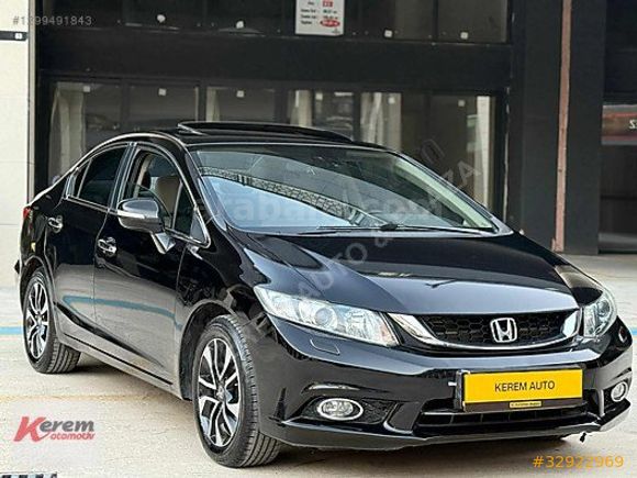 SADECE 90 BİN'DE İLK SAHİBİ 2015 CİVİC 1.6-İVTEC ECO ELAGANCE