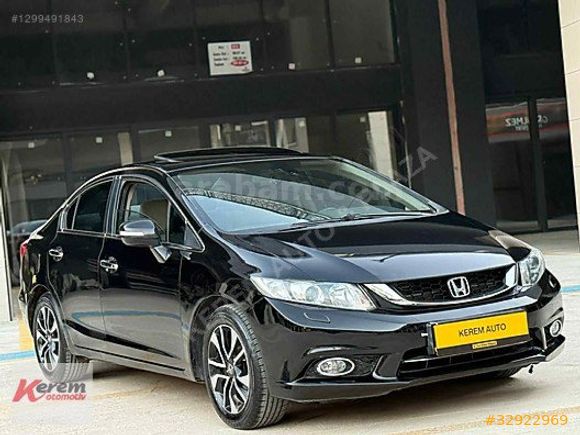 SADECE 90 BİN'DE İLK SAHİBİ 2015 CİVİC 1.6-İVTEC ECO ELAGANCE