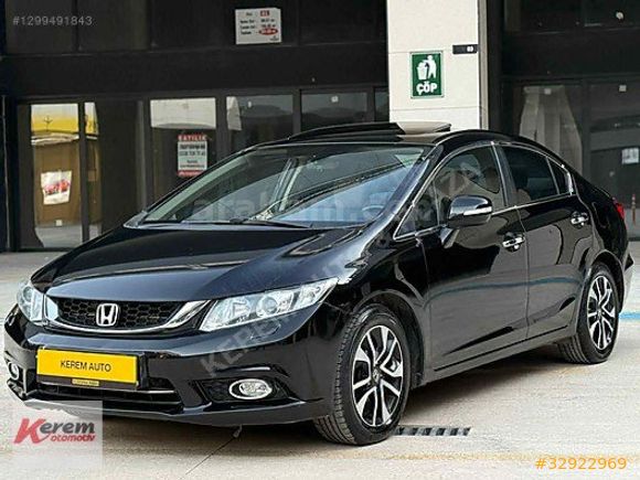 SADECE 90 BİN'DE İLK SAHİBİ 2015 CİVİC 1.6-İVTEC ECO ELAGANCE
