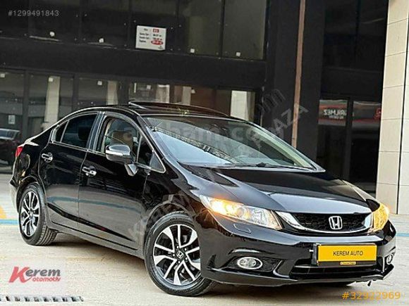 SADECE 90 BİN'DE İLK SAHİBİ 2015 CİVİC 1.6-İVTEC ECO ELAGANCE