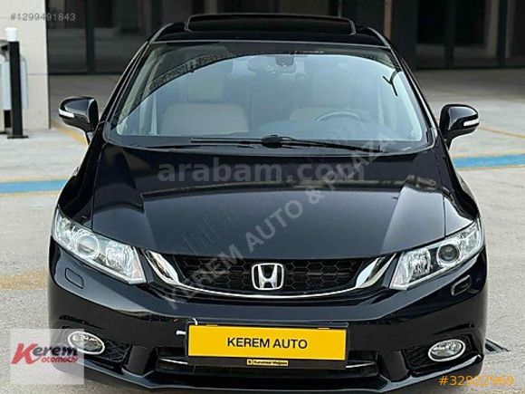 SADECE 90 BİN'DE İLK SAHİBİ 2015 CİVİC 1.6-İVTEC ECO ELAGANCE
