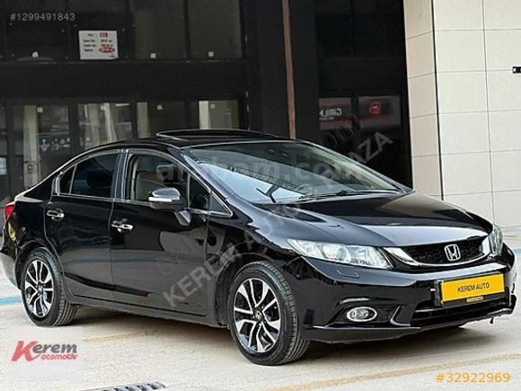 SADECE 90 BİN'DE İLK SAHİBİ 2015 CİVİC 1.6-İVTEC ECO ELAGANCE