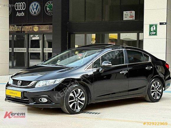 SADECE 90 BİN'DE İLK SAHİBİ 2015 CİVİC 1.6-İVTEC ECO ELAGANCE