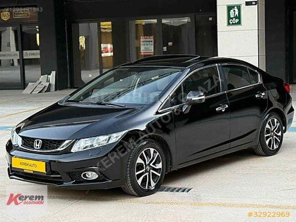 SADECE 90 BİN'DE İLK SAHİBİ 2015 CİVİC 1.6-İVTEC ECO ELAGANCE