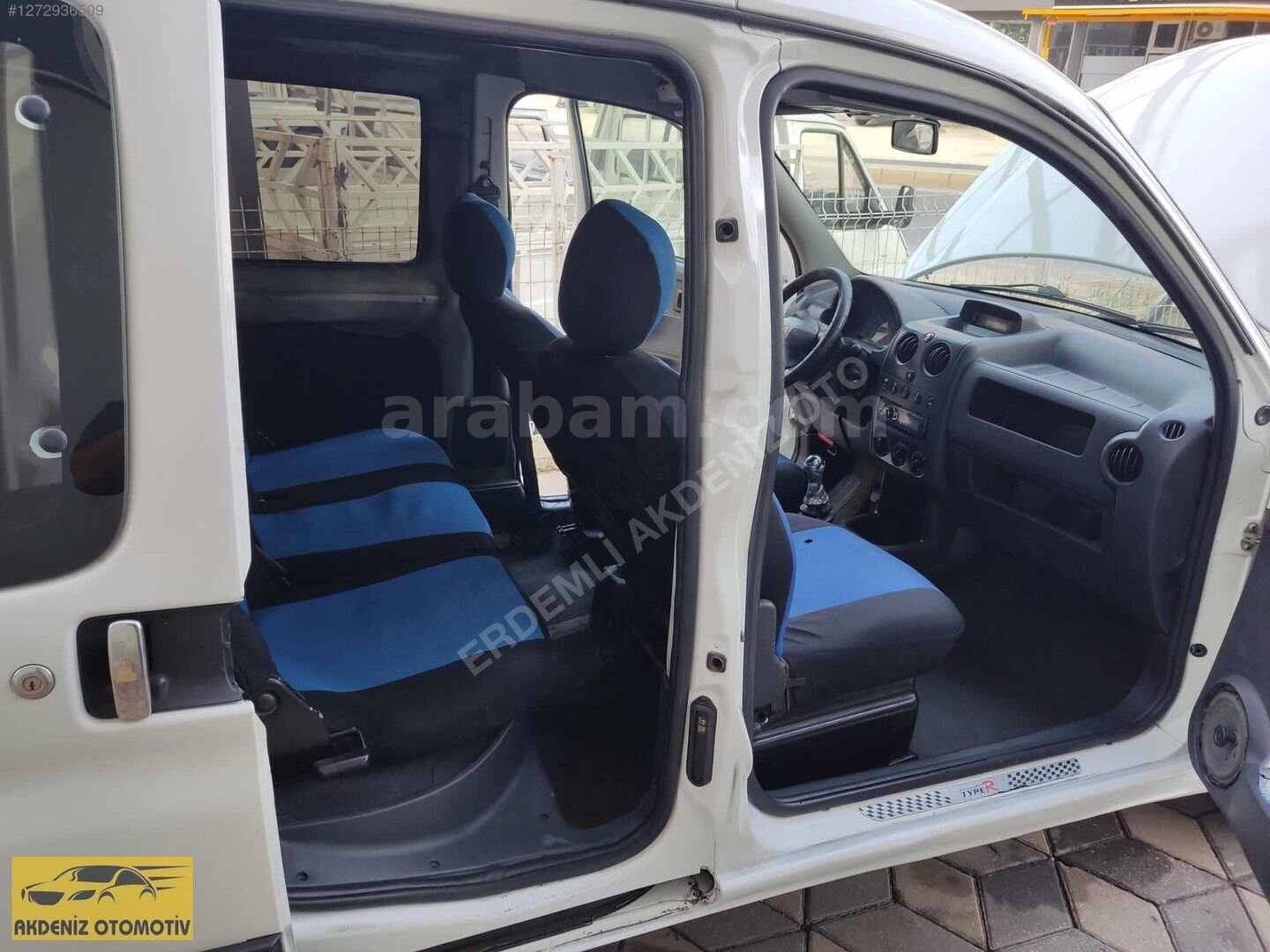 Galeriden Peugeot Partner 2.0 HDI 2003 Model Mersin 385.000 km Beyaz 5