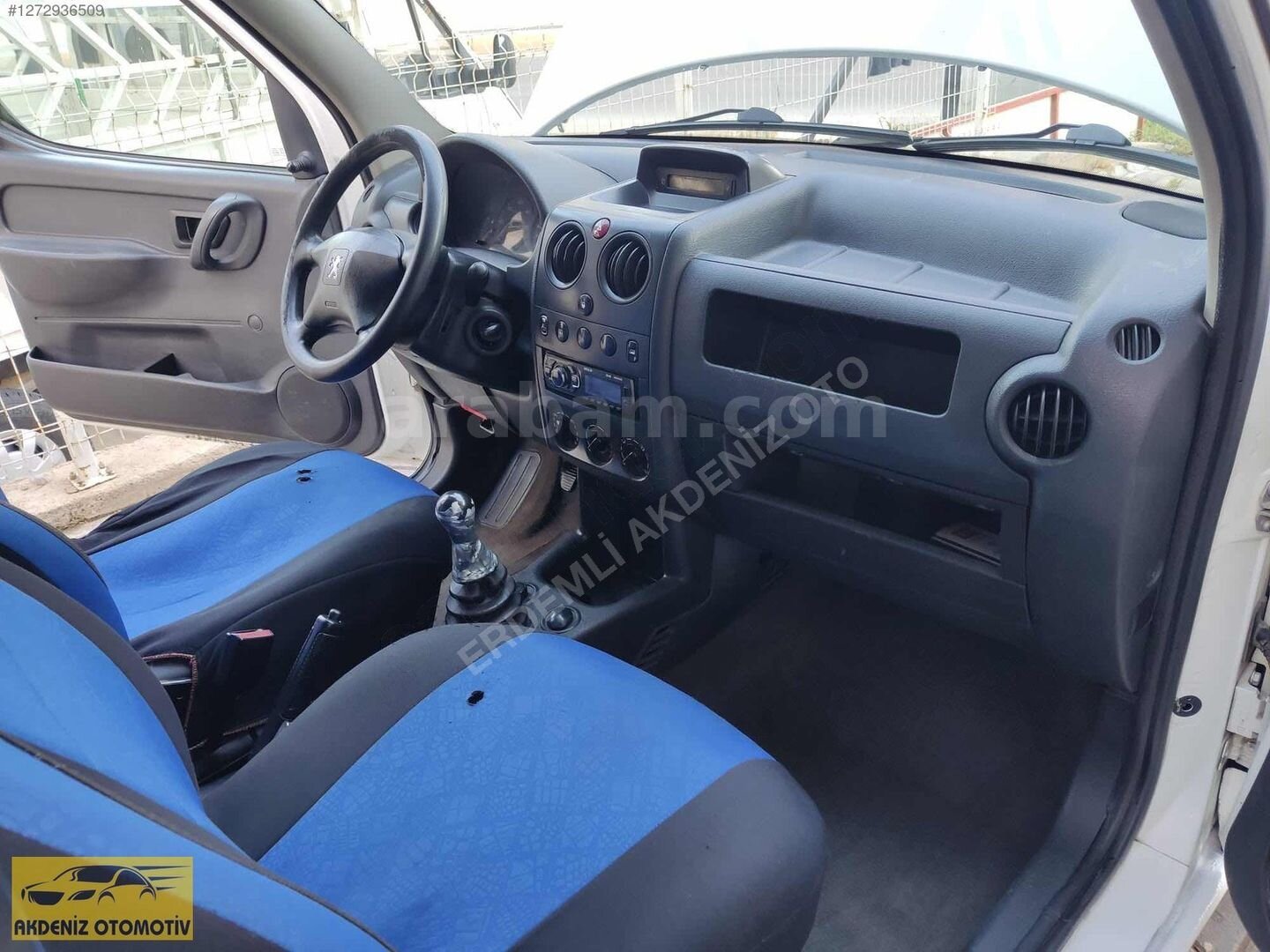 Galeriden Peugeot Partner 2.0 HDI 2003 Model Mersin 385.000 km Beyaz 7