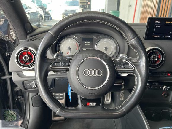 ÇINARDAN 2015 AUDİ S3 2.0TFSİ 285 BG QUATTRO GAYRİMENKUL TAKASLI
