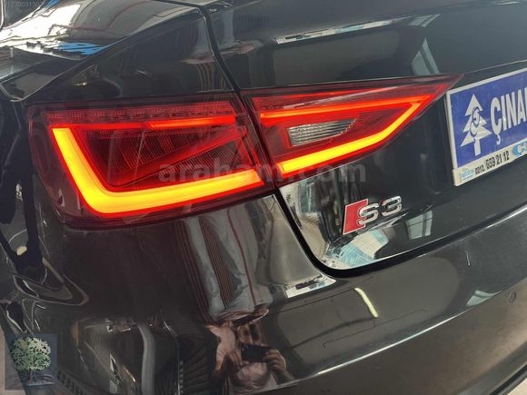 ÇINARDAN 2015 AUDİ S3 2.0TFSİ 285 BG QUATTRO GAYRİMENKUL TAKASLI