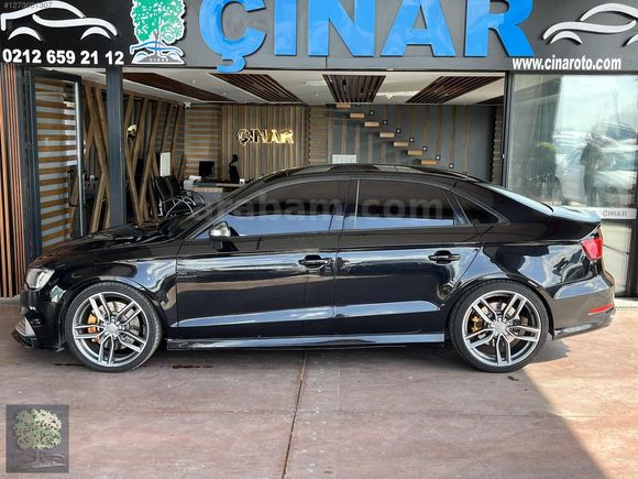 ÇINARDAN 2015 AUDİ S3 2.0TFSİ 285 BG QUATTRO GAYRİMENKUL TAKASLI