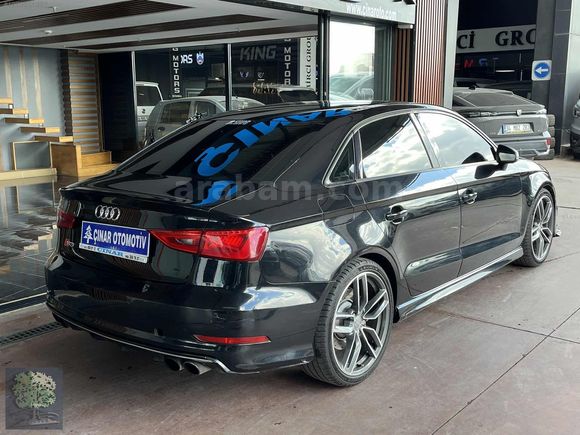 ÇINARDAN 2015 AUDİ S3 2.0TFSİ 285 BG QUATTRO GAYRİMENKUL TAKASLI