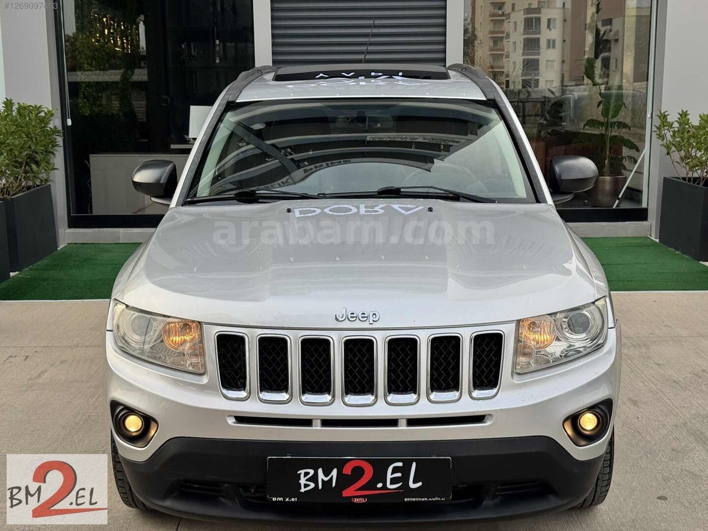 Galeriden Jeep Compass 2.0 Limited 2013 Model Mersin 190.000 km Gri 2