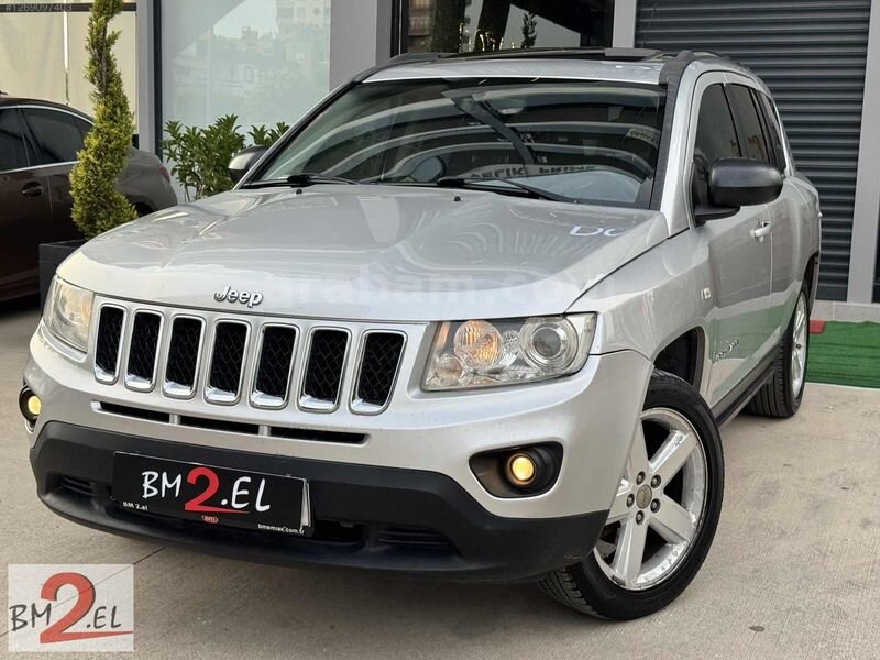 Galeriden Jeep Compass 2.0 Limited 2013 Model Mersin 190.000 km Gri